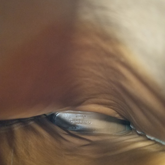 Coclico genuine leather tall riding boots low heel vintage-looking patina - Picture 10 of 13